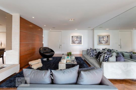 Sala de apartamento à venda com 1 quarto, 260m² em Higienópolis, São Paulo