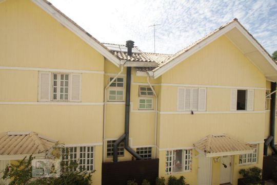 Vista da suíte de casa de condomínio à venda com 3 quartos, 155m² em Jardim Monte Kemel, São Paulo