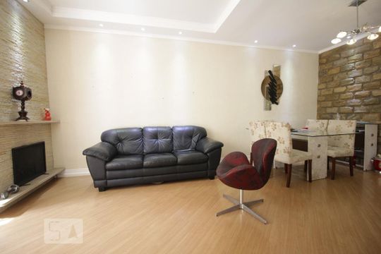 Sala de casa de condomínio à venda com 3 quartos, 155m² em Jardim Monte Kemel, São Paulo