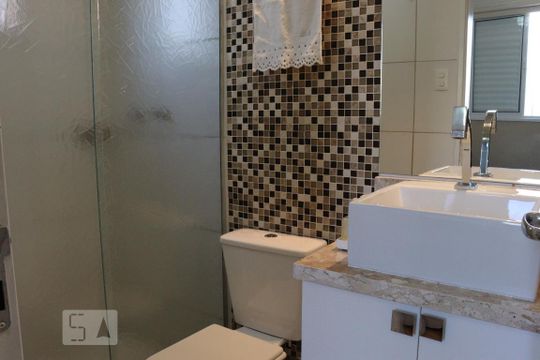 Banheiro do Quarto 1 de apartamento à venda com 3 quartos, 70m² em Jardim Previdência , São Paulo