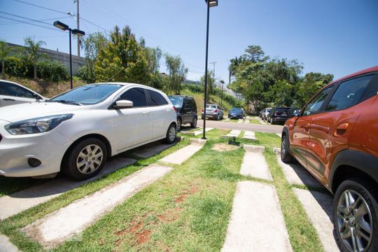 garagem de apartamento à venda com 3 quartos, 51m² em Jardim Paranapanema, Campinas