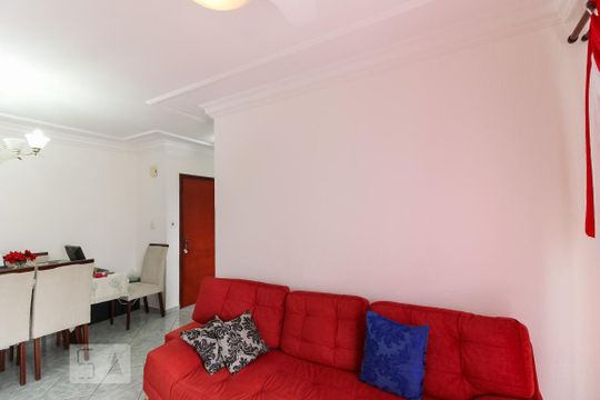 Sala de apartamento à venda com 3 quartos, 78m² em Parque Fongaro, São Paulo