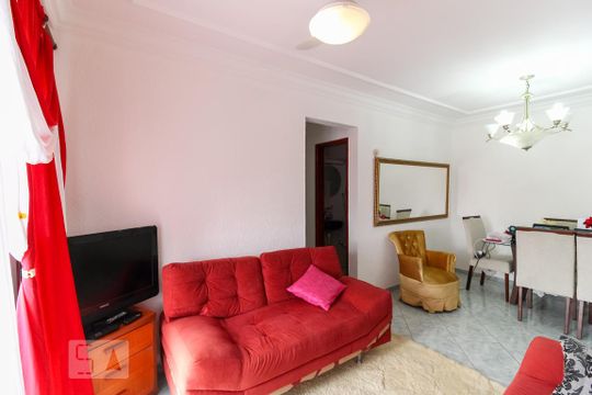Sala de apartamento à venda com 3 quartos, 78m² em Parque Fongaro, São Paulo