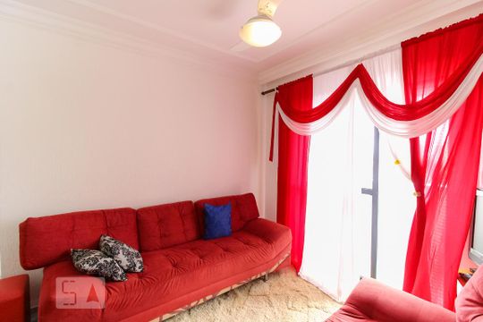Sala de apartamento à venda com 3 quartos, 78m² em Parque Fongaro, São Paulo