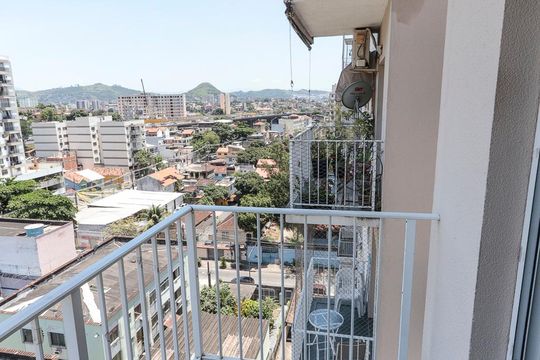 Varanda de apartamento à venda com 3 quartos, 90m² em Engenho de Dentro, Rio de Janeiro
