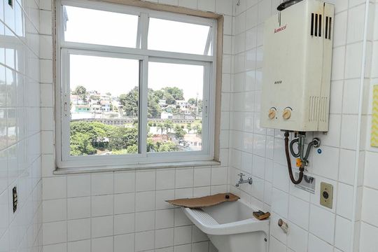 Área de Serviço de apartamento à venda com 3 quartos, 90m² em Engenho de Dentro, Rio de Janeiro