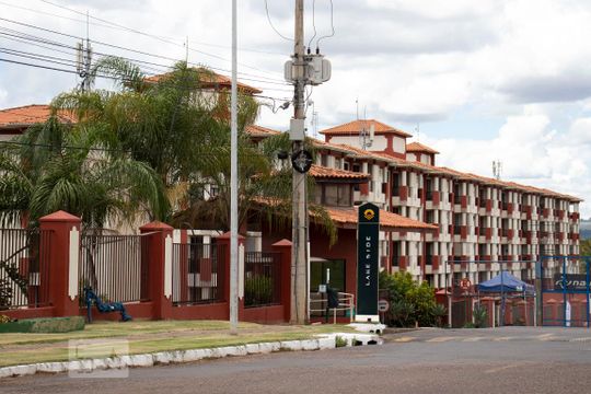 Fachada de apartamento para alugar com 1 quarto, 37m² em Asa Norte , Brasília