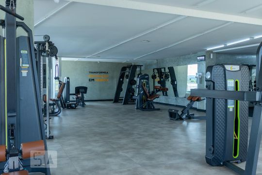 Academia de apartamento para alugar com 1 quarto, 37m² em Asa Norte , Brasília