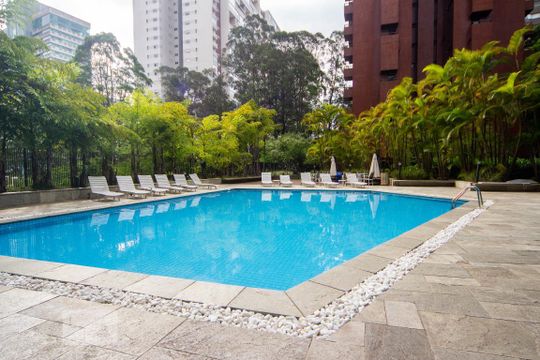 Área comum - Piscina de apartamento para alugar com 2 quartos, 96m² em Jardim Londrina, São Paulo