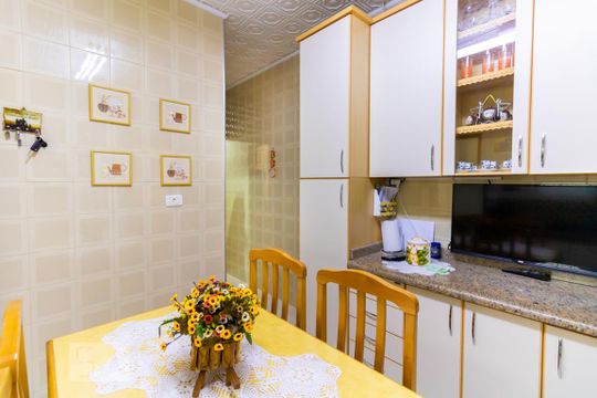 Cozinha de casa à venda com 2 quartos, 70m² em Parque Vitoria, São Paulo