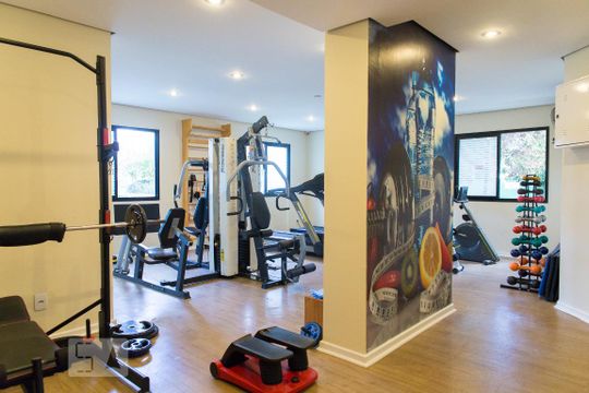 Área comum - Academia de apartamento para alugar com 2 quartos, 57m² em Brás, São Paulo
