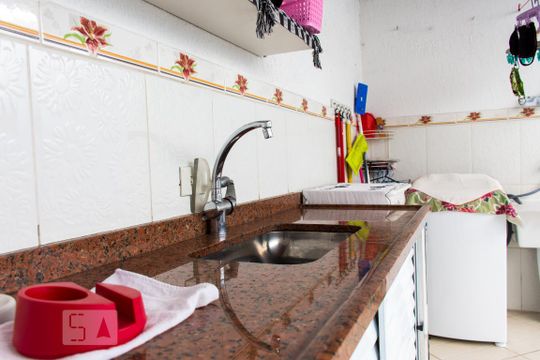 Área de Serviço de casa à venda com 3 quartos, 173m² em Vila Guiomar, Santo André