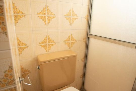banheiro de apartamento para alugar com 2 quartos, 60m² em Jardim Aurelia, Campinas