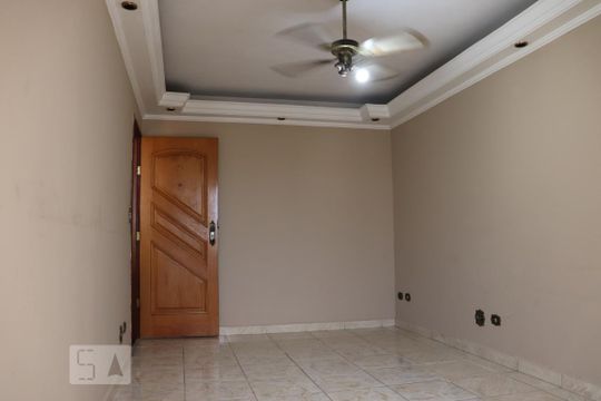 Sala de apartamento à venda com 2 quartos, 55m² em Parque São Vicente, Mauá