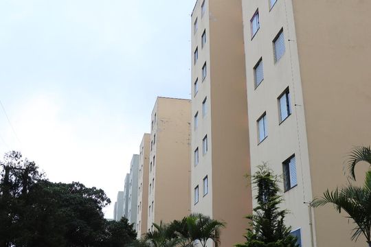 Área comum de apartamento à venda com 2 quartos, 55m² em Parque São Vicente, Mauá