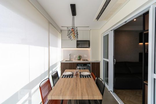 Studio de kitnet/studio para alugar com 1 quarto, 32m² em Pinheiros, São Paulo