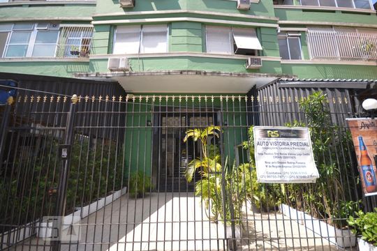 Fachada de apartamento à venda com 1 quarto, 33m² em Centro, Rio de Janeiro