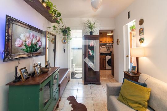 Sala de apartamento à venda com 1 quarto, 32m² em Praia de Belas, Porto Alegre