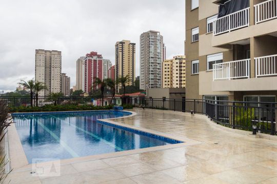 Piscina de kitnet/studio à venda com 1 quarto, 41m² em Vila Mascote, São Paulo