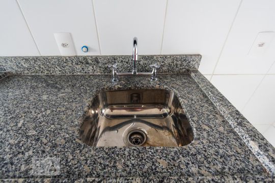 Cozinha de kitnet/studio à venda com 1 quarto, 41m² em Vila Mascote, São Paulo