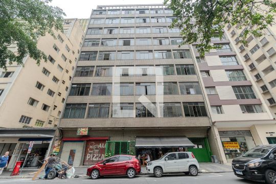 Fachada de kitnet/studio à venda com 1 quarto, 30m² em Bela Vista, São Paulo