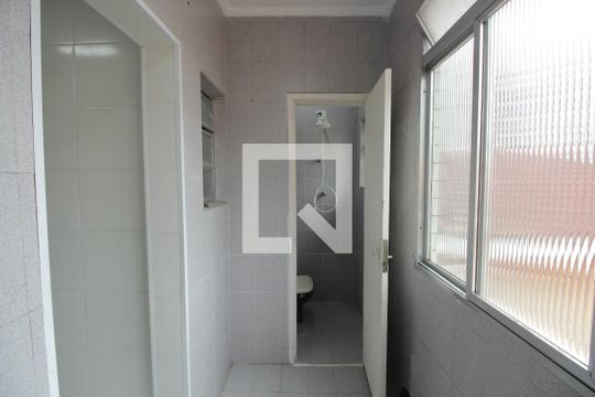 Área de Serviço de apartamento para alugar com 2 quartos, 70m² em Embaré, Santos