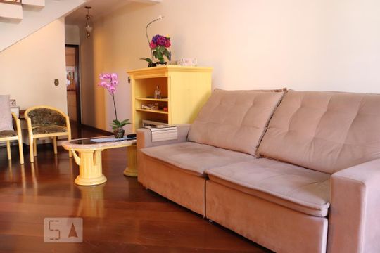 Sala de apartamento à venda com 3 quartos, 370m² em Jardim Las Vegas, Santo André