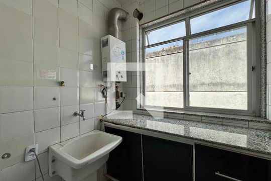 Cozinha e Área de Serviço de apartamento à venda com 3 quartos, 204m² em Recreio dos Bandeirantes, Rio de Janeiro