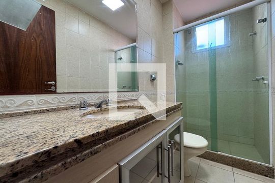 Suíte - Banheiro de apartamento à venda com 3 quartos, 204m² em Recreio dos Bandeirantes, Rio de Janeiro