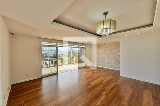 Sala de apartamento à venda com 3 quartos, 204m² em Recreio dos Bandeirantes, Rio de Janeiro