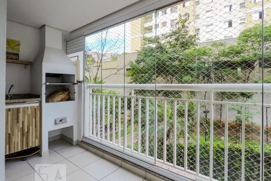 Sacada Gourmet de apartamento à venda com 2 quartos, 64m² em Vila Moraes, São Paulo
