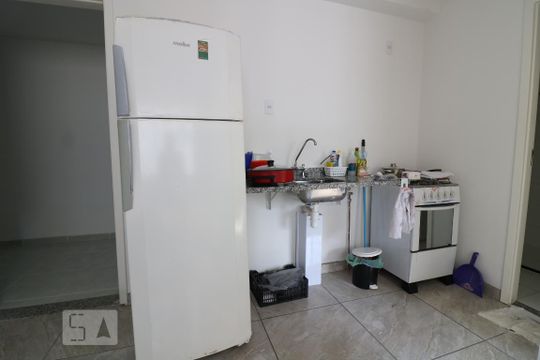 Cozinha de apartamento à venda com 1 quarto, 32m² em Bela Vista, São Paulo