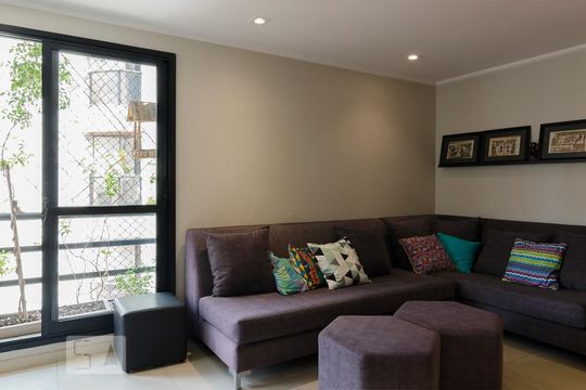 Sala de apartamento à venda com 1 quarto, 63m² em Paraíso, São Paulo