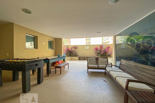 Área Comum - Espaço de Jogos de apartamento à venda com 3 quartos, 181m² em Tijuca, Rio de Janeiro