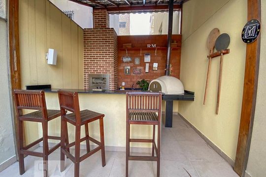 Área comum - Churrasqueira de apartamento à venda com 3 quartos, 181m² em Tijuca, Rio de Janeiro