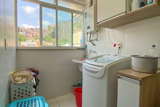 Área de Serviço de apartamento à venda com 3 quartos, 181m² em Tijuca, Rio de Janeiro
