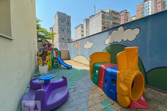 Área comum de apartamento à venda com 3 quartos, 181m² em Tijuca, Rio de Janeiro
