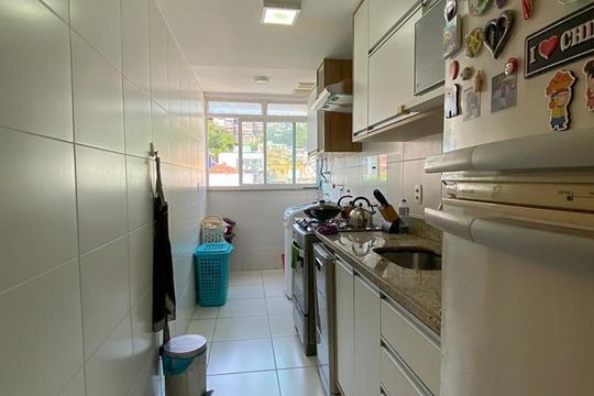 Cozinha de apartamento à venda com 3 quartos, 181m² em Tijuca, Rio de Janeiro