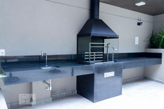 Churrasqueira de apartamento para alugar com 1 quarto, 22m² em Sé, São Paulo