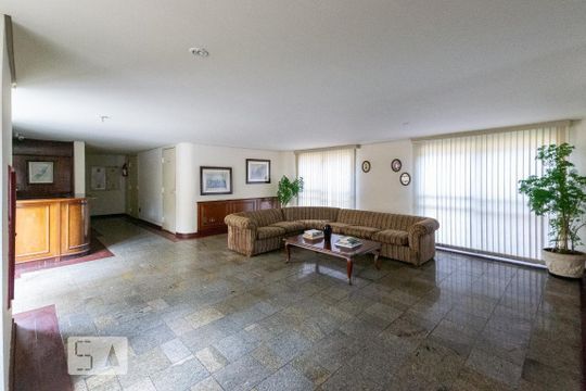 Hall Social de kitnet/studio para alugar com 1 quarto, 35m² em Itaim Bibi, São Paulo