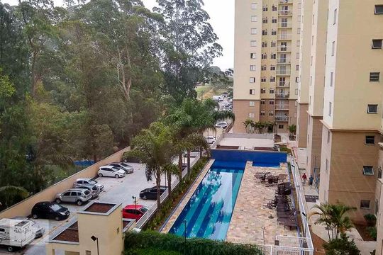 Vista da Suíte de apartamento à venda com 2 quartos, 54m² em Planalto, São Bernardo do Campo