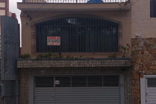 Fachada de casa à venda com 3 quartos, 199m² em Parque Monteiro Soares, São Paulo