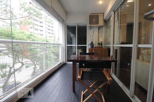 Varanda gourmet de apartamento à venda com 2 quartos, 75m² em Vila Andrade, São Paulo