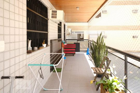 Varanda de apartamento à venda com 3 quartos, 120m² em Vila Isabel, Rio de Janeiro