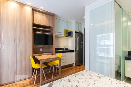 Studio de kitnet/studio à venda com 1 quarto, 24m² em Vila Olímpia, São Paulo