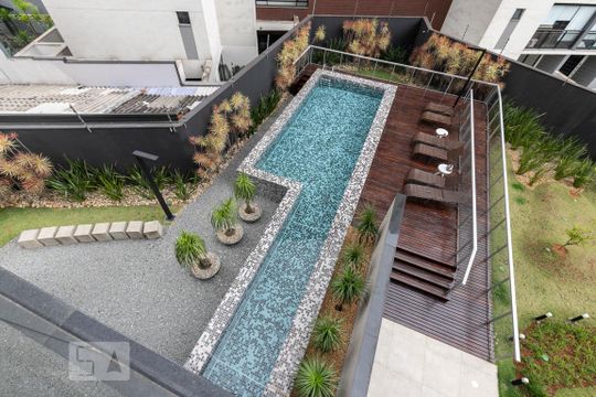 Vista de kitnet/studio à venda com 1 quarto, 24m² em Vila Olímpia, São Paulo