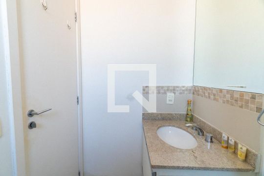 Banheiro de kitnet/studio à venda com 1 quarto, 35m² em Vila da Saúde, São Paulo