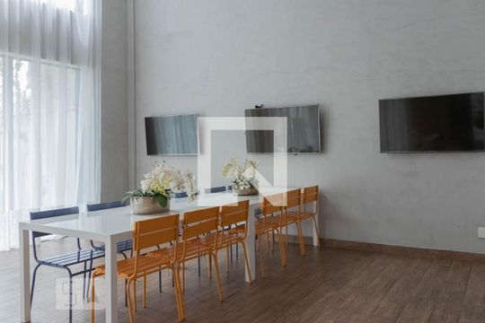 Área comum - Salão de festas de kitnet/studio para alugar com 1 quarto, 35m² em Vila da Saúde, São Paulo