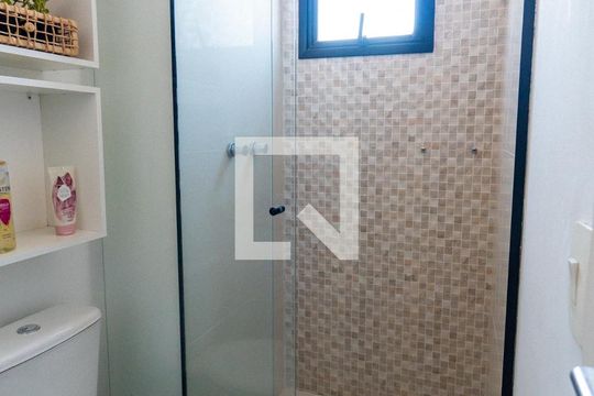 Banheiro Detalhe de kitnet/studio à venda com 1 quarto, 35m² em Vila da Saúde, São Paulo