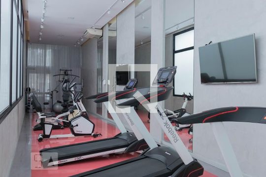 Área comum - Academia de kitnet/studio para alugar com 1 quarto, 35m² em Vila da Saúde, São Paulo